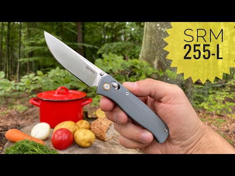 Видео: Нож SRM 255L- GK кухонный тест / test