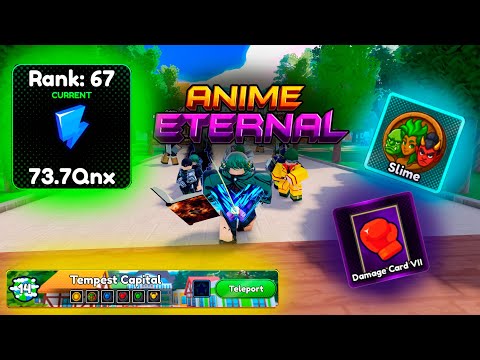 Видео: СТАНОВЛЮСЬ ПРО В ANIME ETERNAL ROBLOX! #7