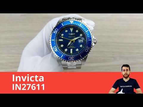 Видео: Действительно Крупный Дайвер / Invicta IN27611