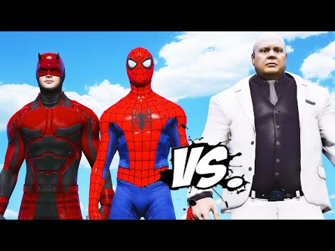 Видео: Человек-паук и смельчак против вора в законе - Эпическая битва супергероев