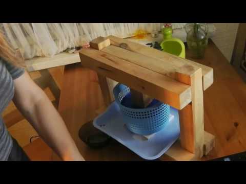 Видео: Пресс для сыра.