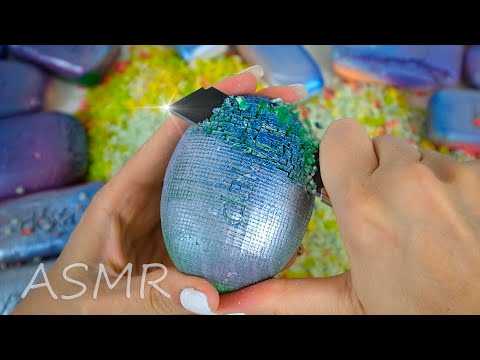 Видео: Satisfying soap cubes compilation. Carving colored soap cubes. Резка кубиков ⭐ASMR Soap⭐