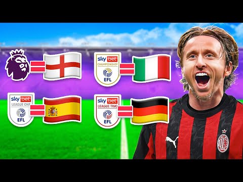 Видео: Футбол, но Дивизион = Страна на FC25!🤩