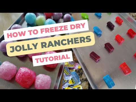 Видео: Сублимированные Jolly Puffs — для вкусного угощения