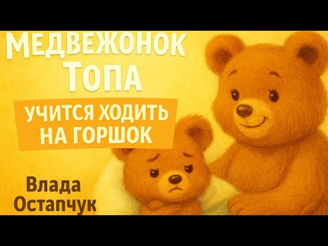 Видео: Медвежонок Топа учится ходить на горшок 🧸 Добрая сказка для детей | Влада Остапчук