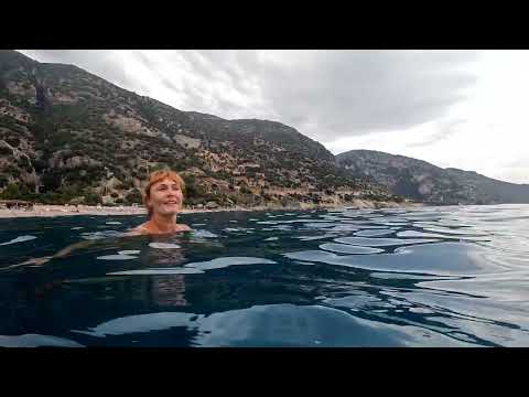 Видео: Олюдениз, вода, пляж.