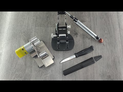 Видео: Заточка ножа Mora в подводы на TSPROF Blitz Pro. Мини гриндер. Эпик фейл.