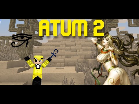 Видео: Майнкрафт обзор мода Atum ,древний египет, 1 часть