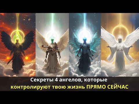 Видео: Секреты 4 ангелов, которые контролируют твою жизнь ПРЯМО СЕЙЧАС