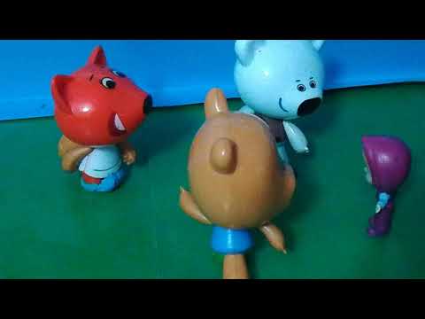 Видео: День рождения 🥳🎂🎆🎇 анимация Маша