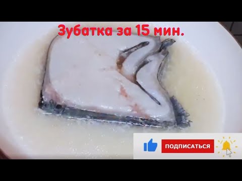 Видео: Как приготовить полезную и вкусную зубатку? Тушёная зубатка в собственном соку! Блюдо за 15 минут!
