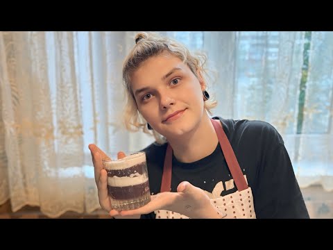 Видео: Желе из компота и молочного мусса, Fruit compote jelly with creamy milk mousse