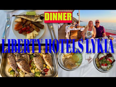 Видео: LIBERTY HOTELS LYKIA / DINNER / УЖИН / ОЧЕНЬ ХОРОШИЙ УРОВЕНЬ ПИТАНИЯ🍉🍓🍕🥖🥩🍔🍗🍖🥦🥝🧁🍰🍪