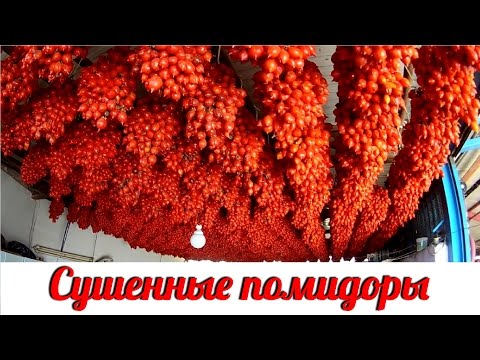 Видео: #95 Сушенные помидоры и фрукты во дворе