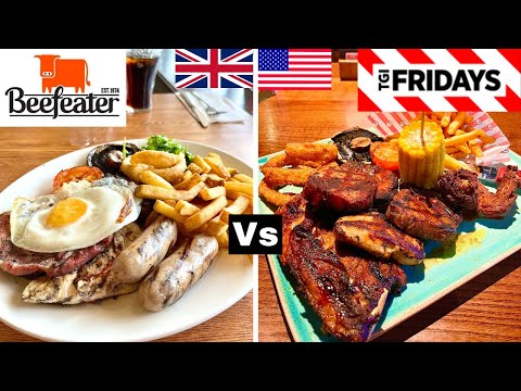 Видео: Смешанный гриль! — Великобритания против США — кто победит?