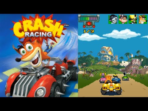 Видео: Crash Racing JAVA ИГРА (Wonderphone 2005 год) ПОЛНОЕ ПРОХОЖДЕНИЕ
