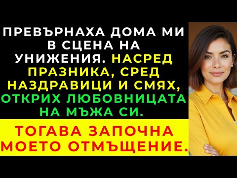 Видео: Семейството на мъжа ми владееше дома ни… докато не видях любовницата му сред гостите