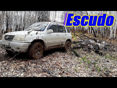 Видео: Suzuki Escudo. Отзыв о резины Roadcruza RA1100. Как намотать стальной трос на лебёдку.