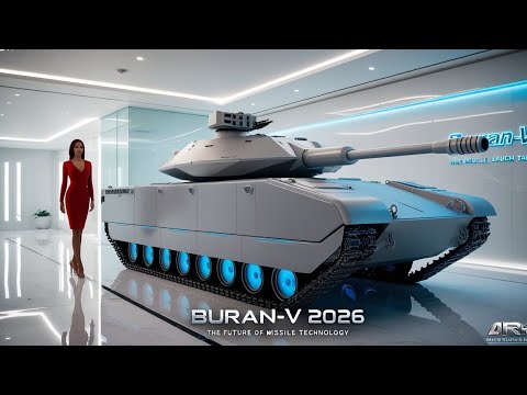 Видео: Buran-V 2026 — Ракетный танк будущего: мощь, интеллект и совершенство технологий