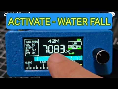 Видео: Приемник Si4732, включить режим «Водопад»