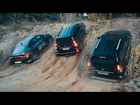 Видео: Два ТОЙОТА ПРАДО против РЕНО АРКАНА и ТИГУАН