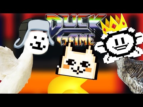 Видео: УТИНОЕ БЕЗУМИЕ (ft. Тиджой, Хахен) // Duck Game с модами
