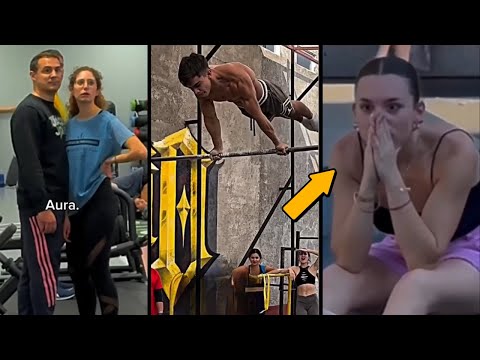 Видео: Пугаю ЛЮДЕЙ в спортзале с помощью гимнастики!