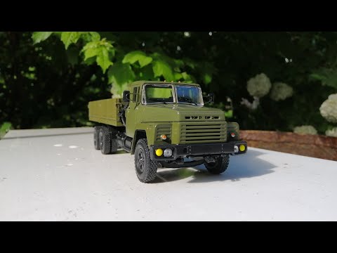 Видео: КРАЗ-250 | ЛЕГЕНДАРНЫЕ ГРУЗОВИКИ СССР ОТ MODIMIO COLLECTIONS | ВЫПУСК №63