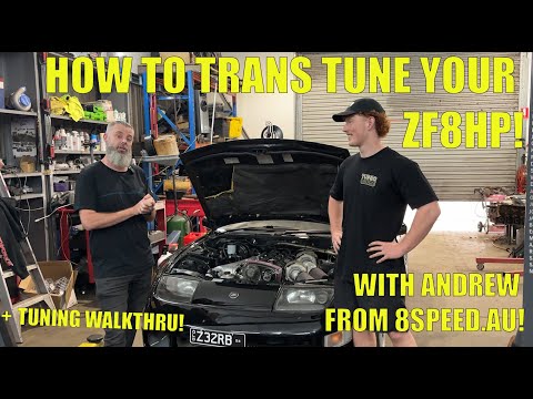 Видео: Тюнинг трансмиссии ZF8HP, замененной на 300ZX! Прохождение Turbolamik с Эндрю! [Эпизод 3]