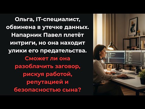 Видео: Ольгу обвинили в утечке данных. Павел подставил её, но правда близко. Сможет она раскрыть заговор?