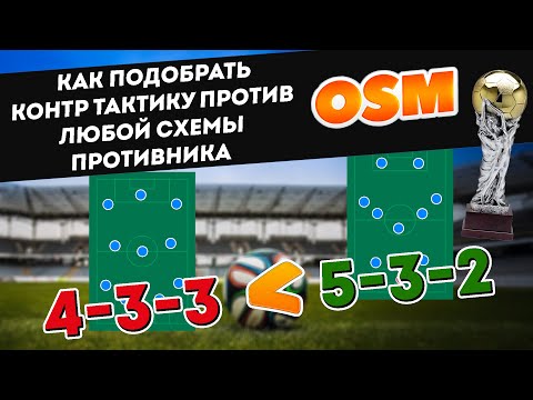 Видео: ФОМ OSM | Как подобрать контр тактику против любой схемы противника в OSM?