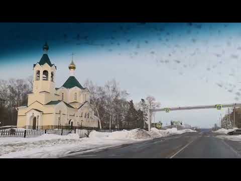 Видео: Обзор ул. Луначарского, ул. Попова, с заездом на автозаправку