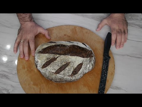 Видео: Пшенично-ржаной солодовый хлеб с семечками на закваске.