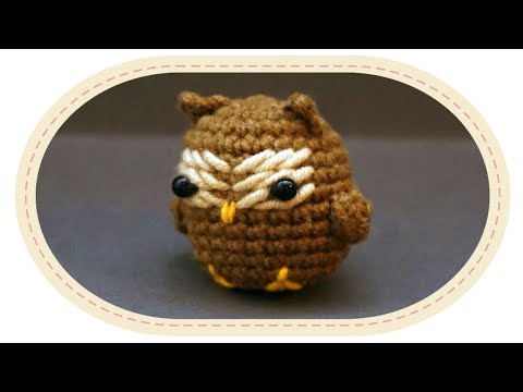 Видео: Вязаная сова амигуруми. Crochet owl amigurumi.