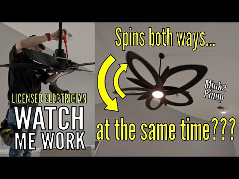 Видео: Потолочный вентилятор, но сложно — смотрите, как я работаю, вид сверху