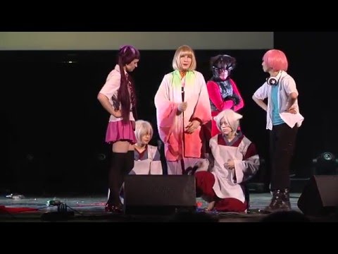 Видео: Animatsuri 2012 Косплей-сценка Ao no Exorcist  (De Facto Cosband)