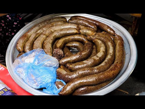 Видео: Супэдэ, приготовленная самими бабушками на традиционном рынке - корейская уличная еда