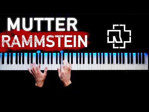 Видео: Rammstein - Mutter | На пианино