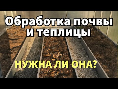 Видео: "ОБЕЗЗАРАЖИВАНИЕ" почвы после уборки урожая. Чем я обрабатываю ТЕПЛИЦЫ осенью