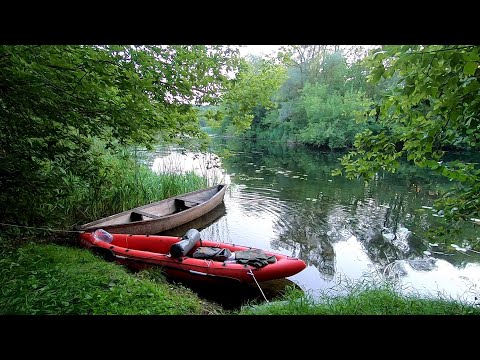 Видео: Сплав по реке Воронеж. Кристальная вода (2 часть)