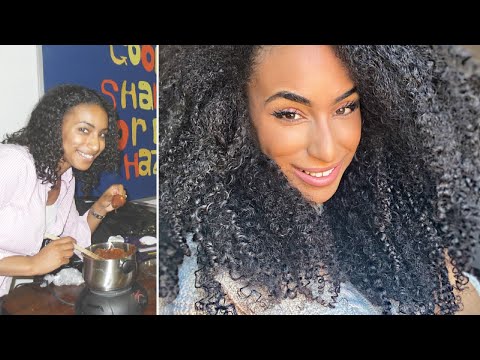 Видео: Утолщение кончиков волос | БЫСТРОЕ ускорение роста