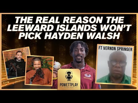 Видео: Настоящая причина, по которой Подветренные острова не выберут Хейдена Уолша при участии Вернона С...