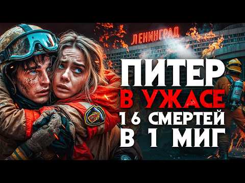 Видео: Кровавая трагедия в Петербурге. 16 погибших в 1 миг.4000 м2 гостиницы превратившихся в печь с людьми