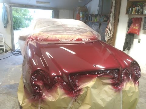 Видео: Мерс W210 частичная покраска