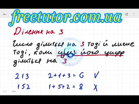 Видео: Правила ділення 