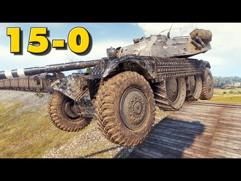 Видео: EBR 105 - (15-0) Команда мечты - World of Tanks