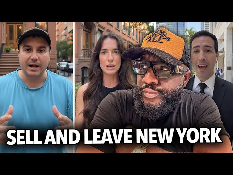 Видео: «Продайте и уезжайте из Нью-Йорка, отправляйтесь во Флориду, где нет налогов...» Люди уезжают из ...