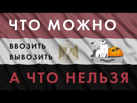Видео: Что ЗАПРЕЩЕНО вывозить из Египта и что МОЖНО ввозить в Египет (что нельзя вывозить из Египта)
