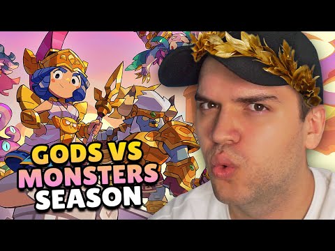 Видео: НОВА СЕЗОНА BRAWL STARS: GODS VS MONSTERS!