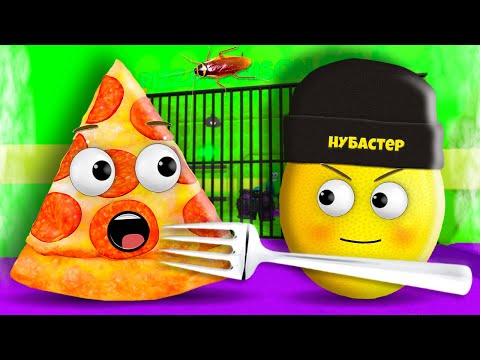 Видео: ПОПАЛ В ПИЦЦУ ТЮРЬМУ БАРРИ в ROBLOX!